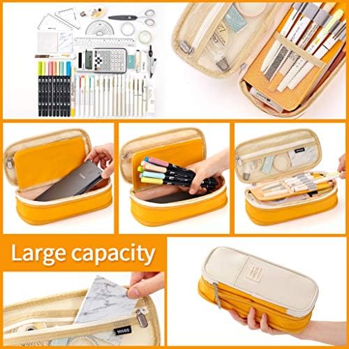 EASTHILL Large Capacity Pencil Case – High Storage Stationery Pouch