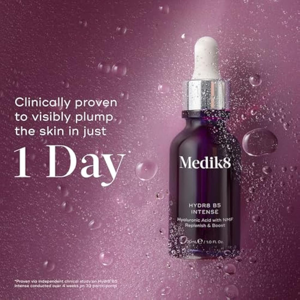 Medik8 Hydr8 B5 Intense – Hyaluronic Acid Serum for Dry Skin – 30ml