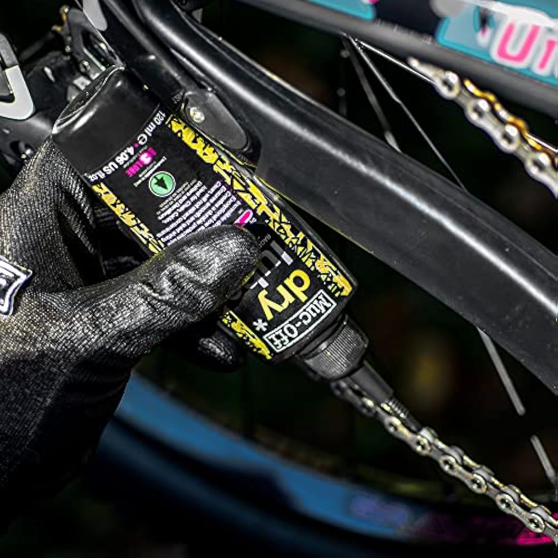 Muc-Off Bio Dry Lube 120ml | Biodegradable Bike Chain Lubricant