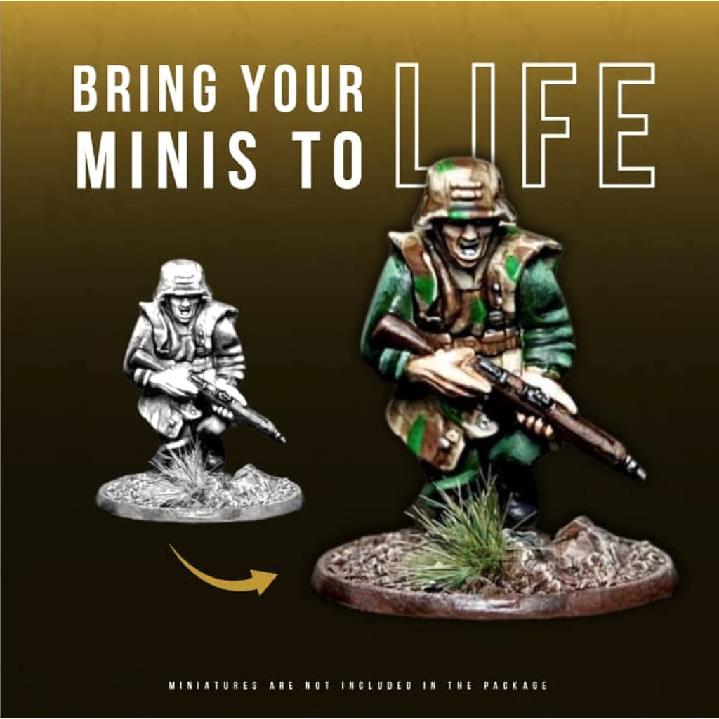 The Army Painter Hobby Tool Kit – 10 Acrylic Paints & Modeling Tools