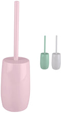 Jolof Store Enclosed Plastic Toilet Brush and Holder – Light Pink