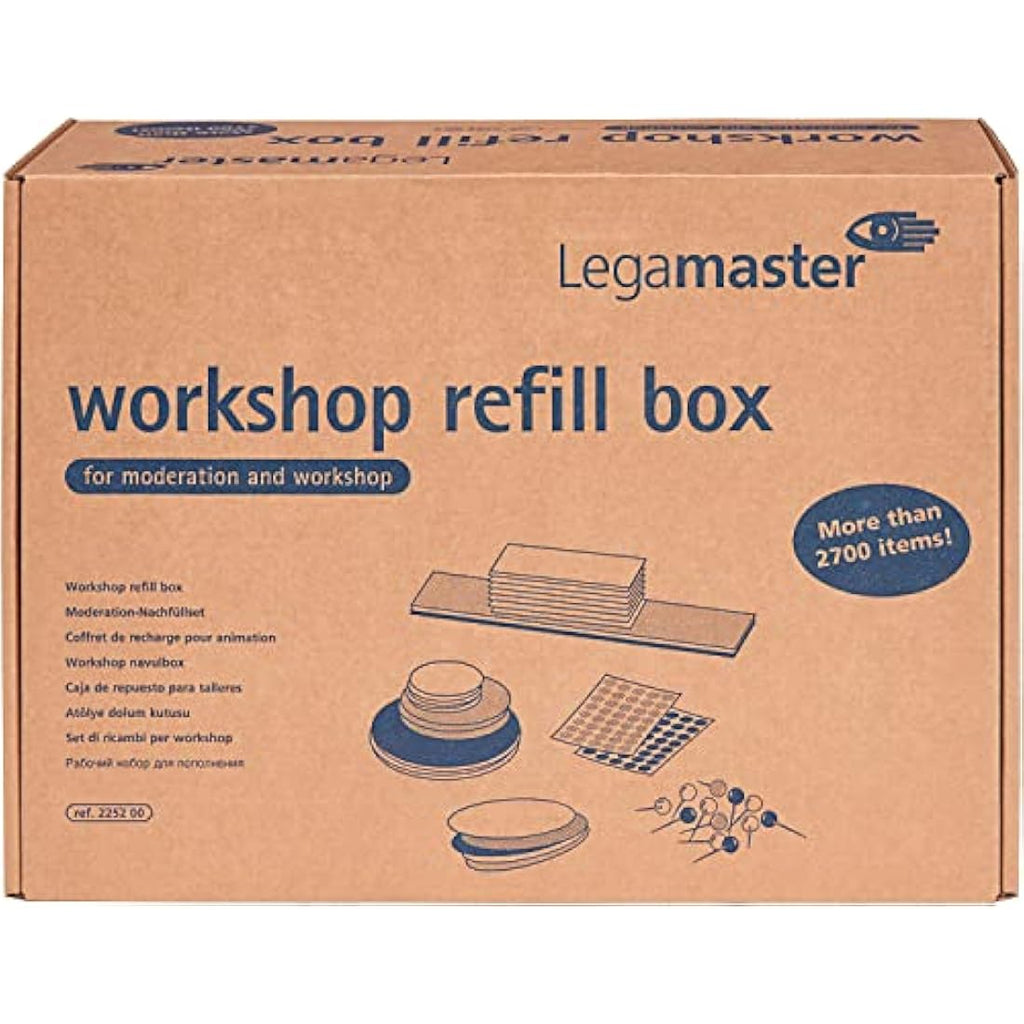 Legamaster Workshop Refill Box – 2700 Piece Facilitation Kit