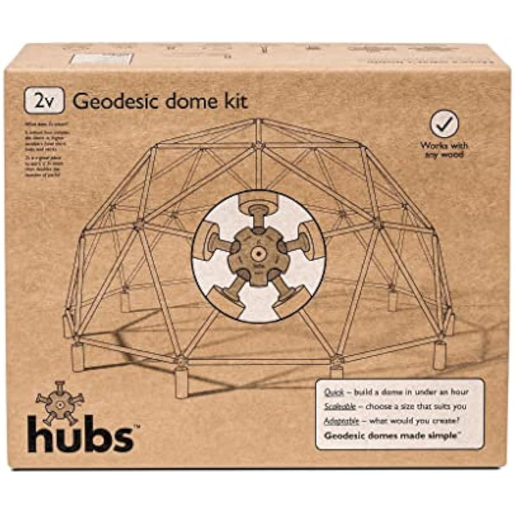 Geodesic Dome Kit – DIY Scalable Garden Structure