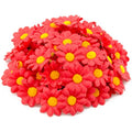 Artificial Gerbera Daisy Flower Heads for DIY Crafts, Red