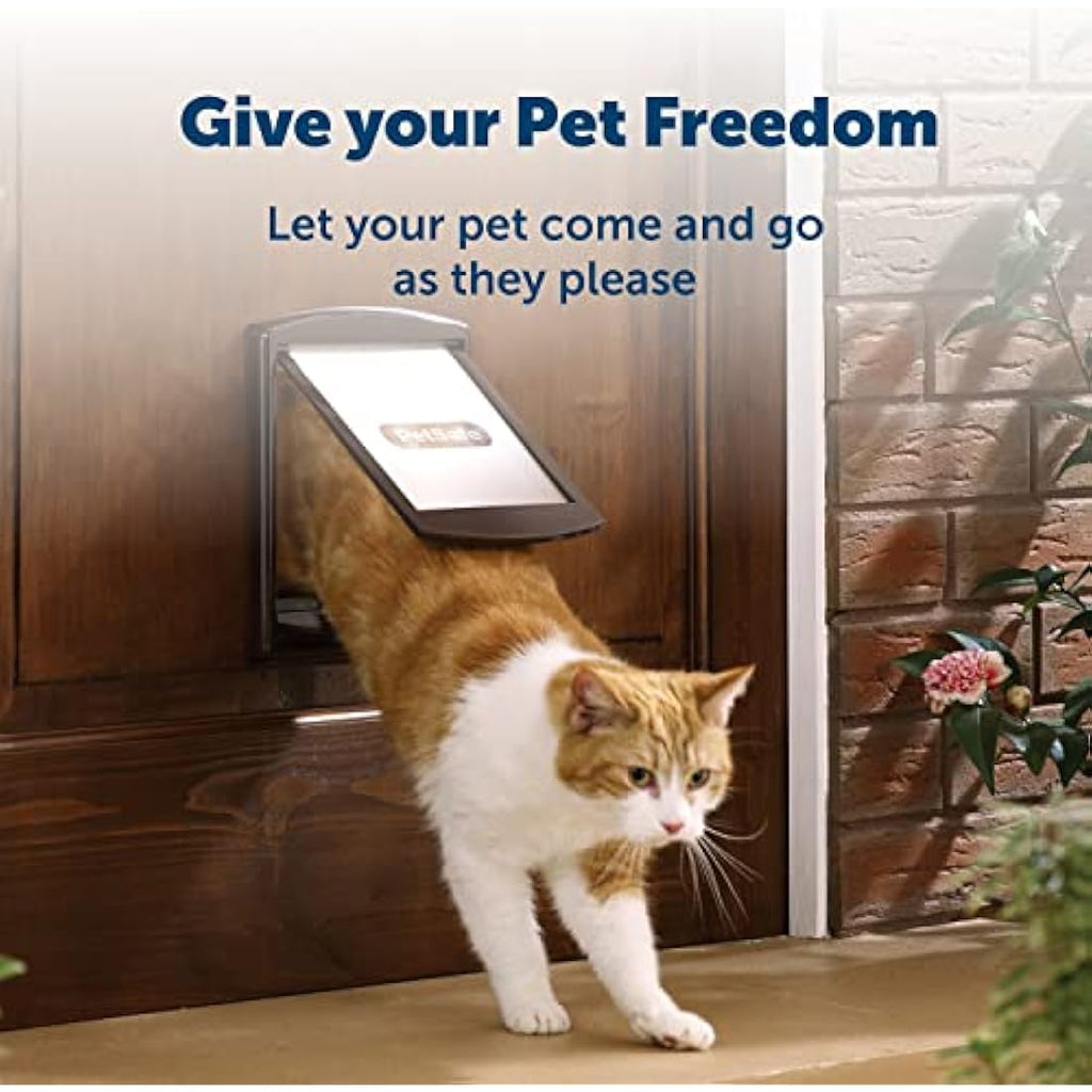 PetSafe Staywell 2-Way Locking Pet Door - Small White Cat Flap