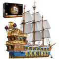 JMBricklayer Pirate Ship Building Blocks Set – Royal Fleet Model 40103 (3162 Pieces)