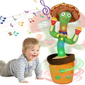 HICAS Dancing Talking Cactus Toy – 120 Songs & Voice Recorder Plush
