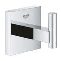 GROHE Start Cube Robe Hook – Wall Mounted Chrome Bathroom Towel Hanger