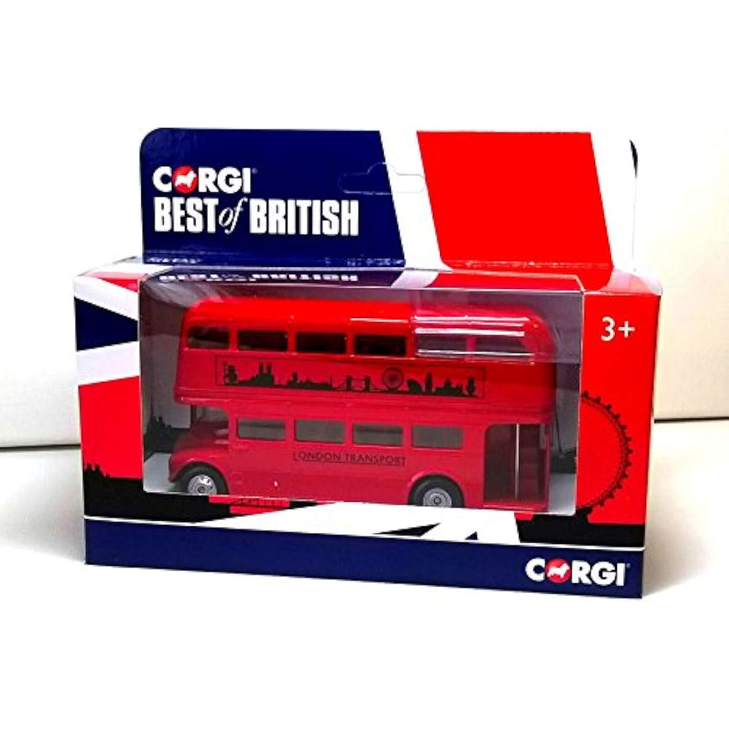 Corgi GS82328 Classic London Routemaster Diecast Model Bus – Black