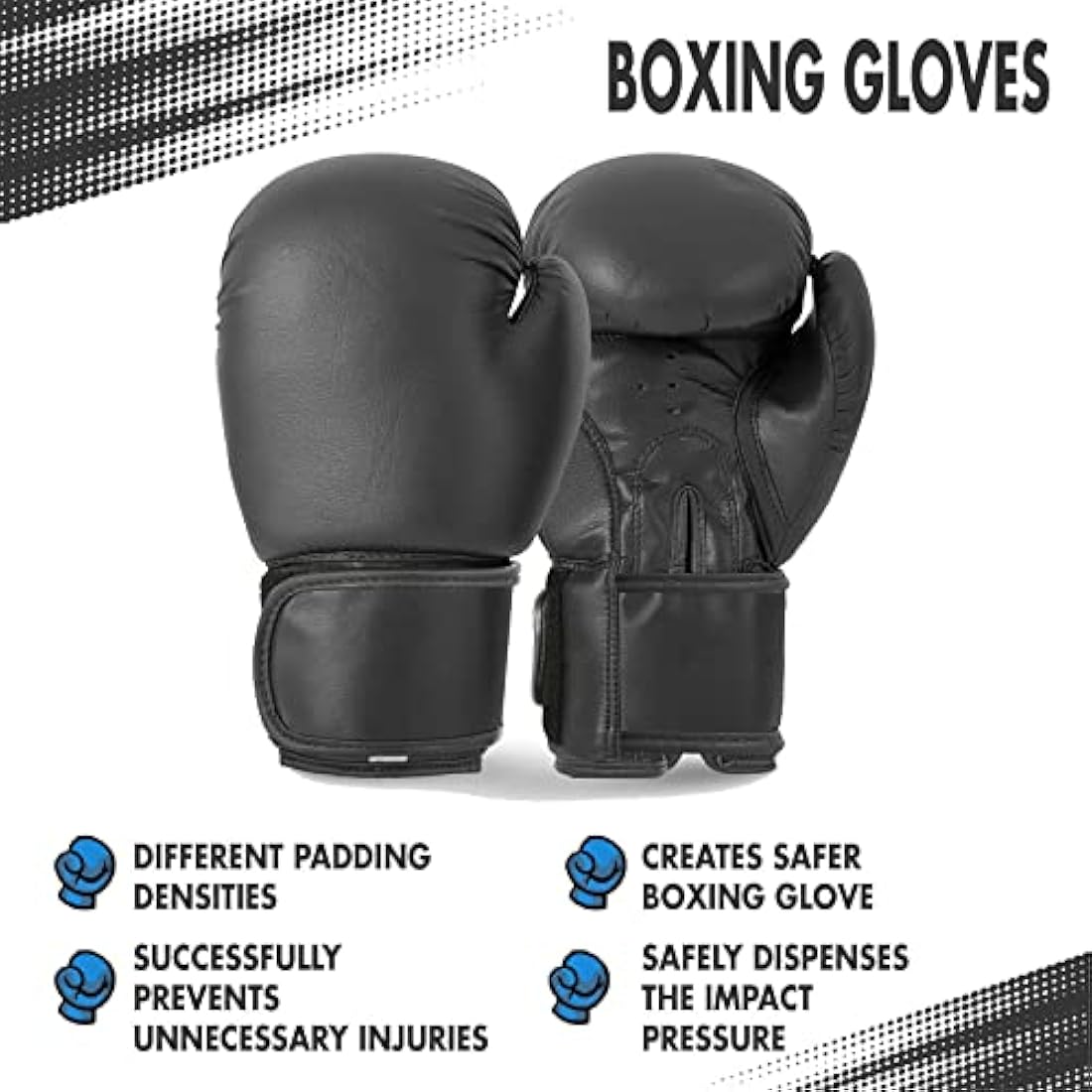 Lions Synthetic Leather Boxing Gloves | MMA Muay Thai Training Mitts