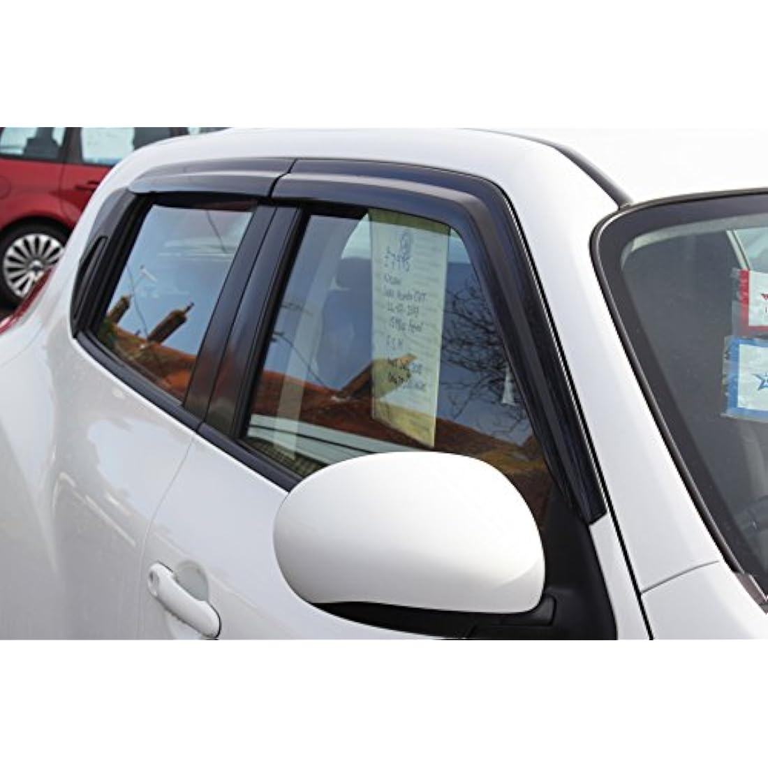 Auto Clover Wind Deflectors for Nissan Juke 2010-2019 | 4-Piece Set