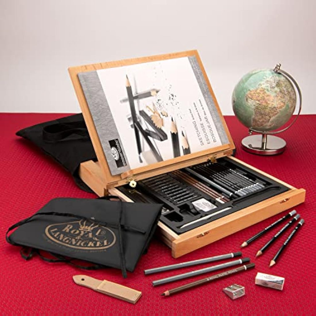 Royal & Langnickel Sketching Art Easel Set | Tabletop Drawing Kit
