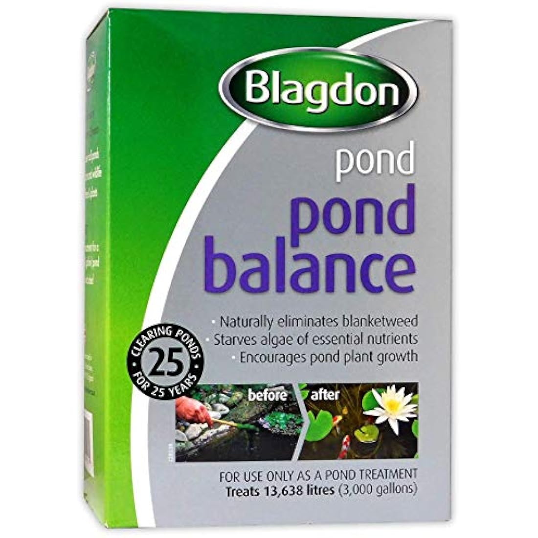 Blagdon Pond Balance Blanketweed & Algae Treatment - 1.56kg (13,638L)