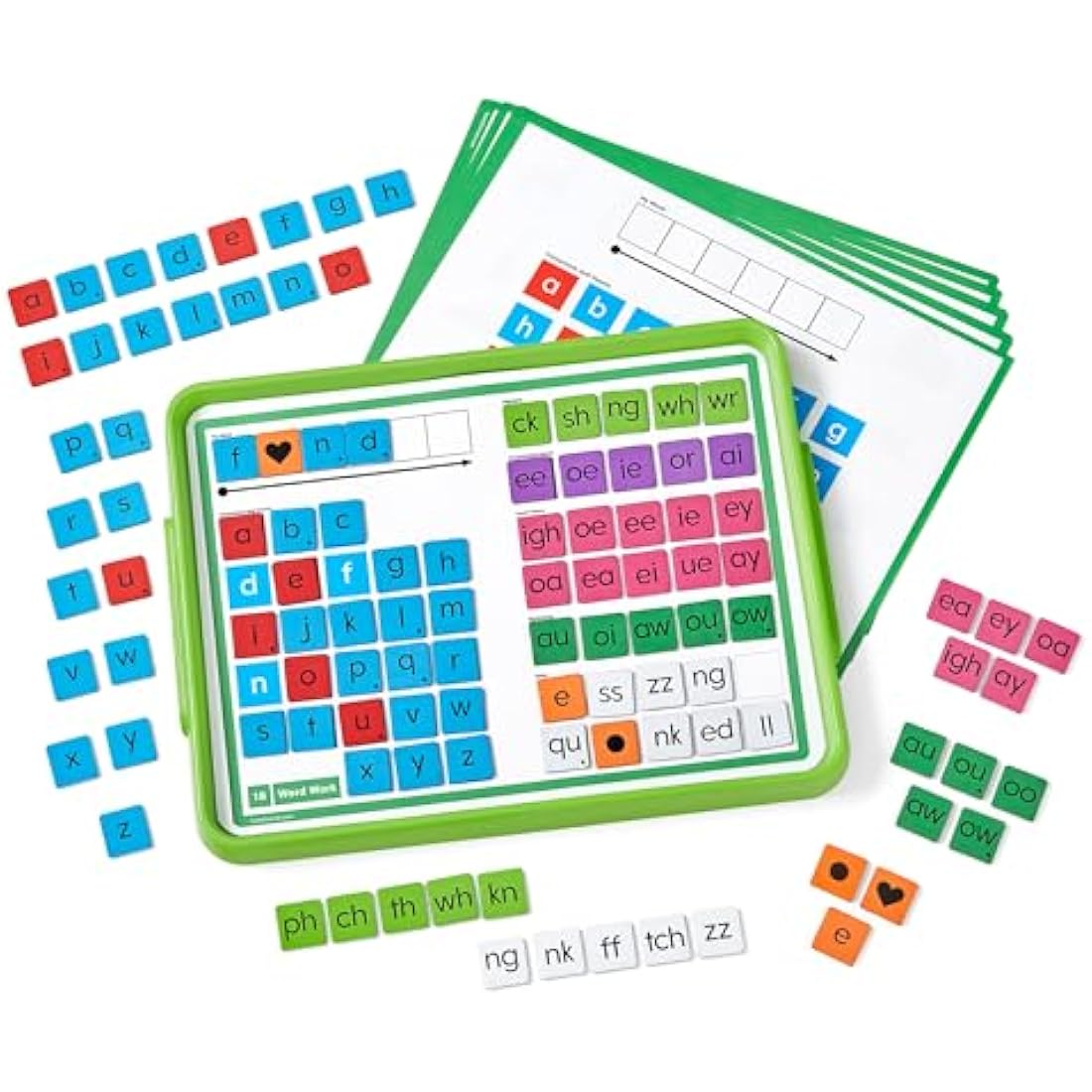 Jolof Store Magnetic Phonics Word Work Set | Small Group Letter Tiles