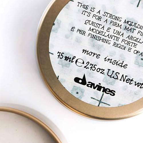 Davines More Inside Strong Moulding Clay – Matte Finish Hair Wax 75ml