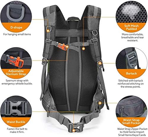 G4Free 35L Waterproof Hiking Backpack | Outdoor Trekking Daypack