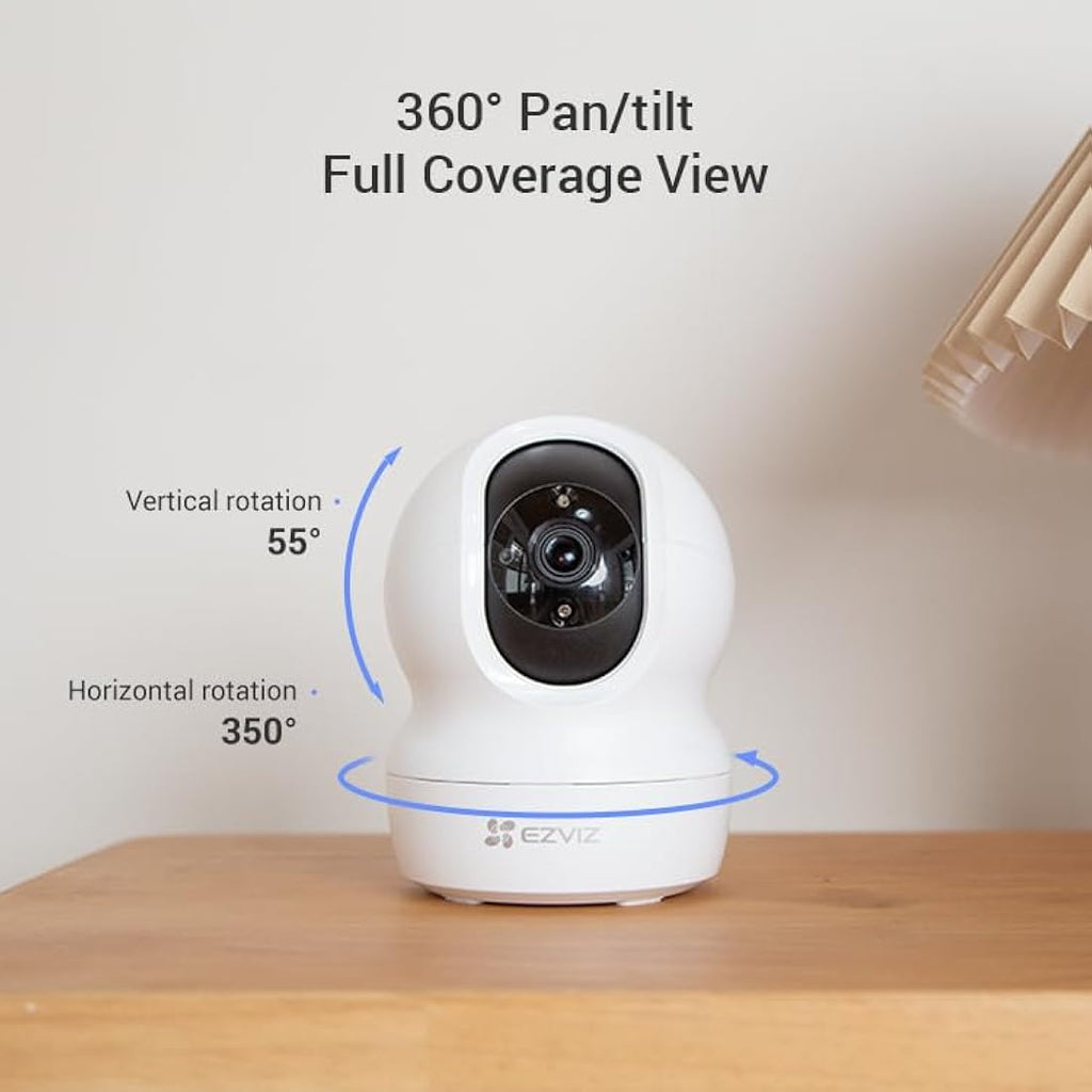 EZVIZ CP1 Pro 2K Indoor Security Camera | 360° Pan Tilt Baby Monitor