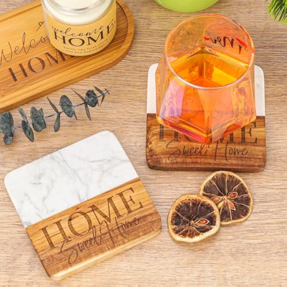 Jolof Store Housewarming Gift Basket – 11-Piece Boho New Home Gift Set