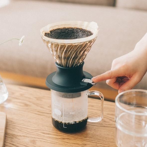 Hario V60 Immersion Dripper 03 – Glass Hybrid Coffee Brewer