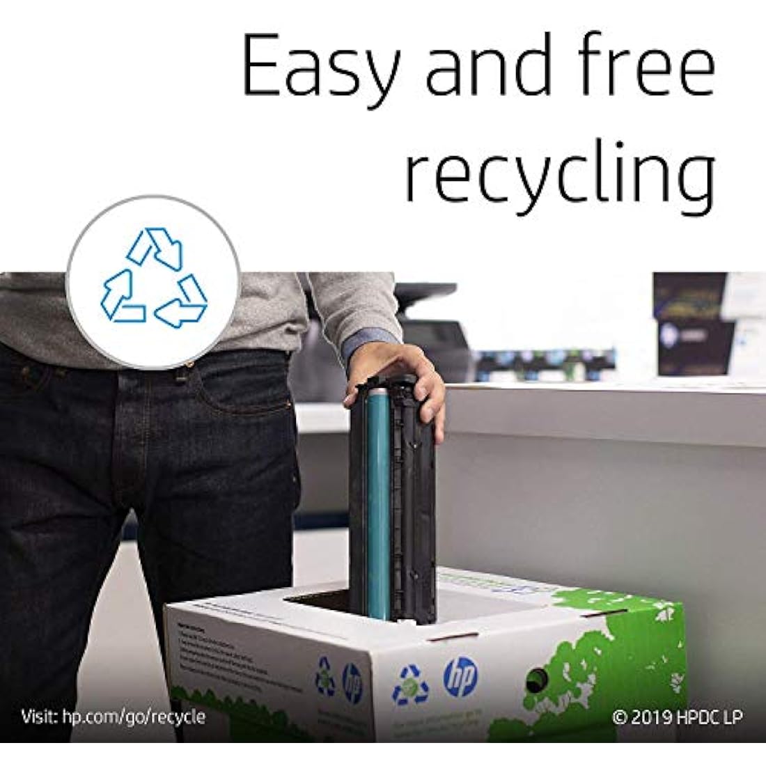 HP 70A (Q7570A) Black Original LaserJet Toner Cartridge | 15,000 Pages