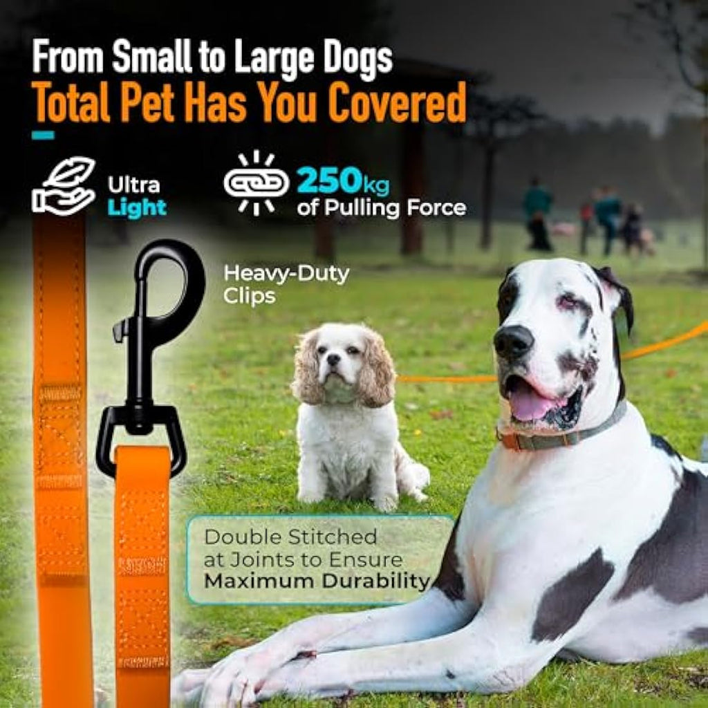 Waterproof Dog Training Lead – 10m Long Line Recall Leash
