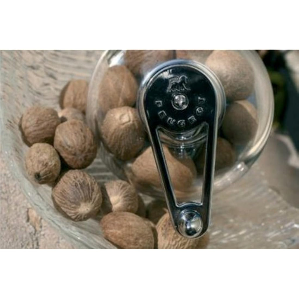 Peugeot Tidore Nutmeg Grinder – Acrylic Mill with Storage – 11 cm