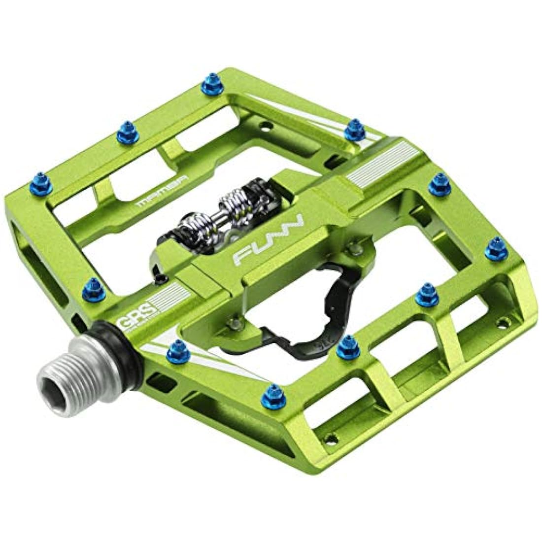 Funn Mamba Single Sided SPD Clipless MTB Pedals - 9/16" CrMo Axle