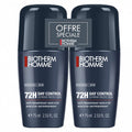 Biotherm Homme 72H Day Control Anti-Perspirant Roll-On - 2 x 75ml