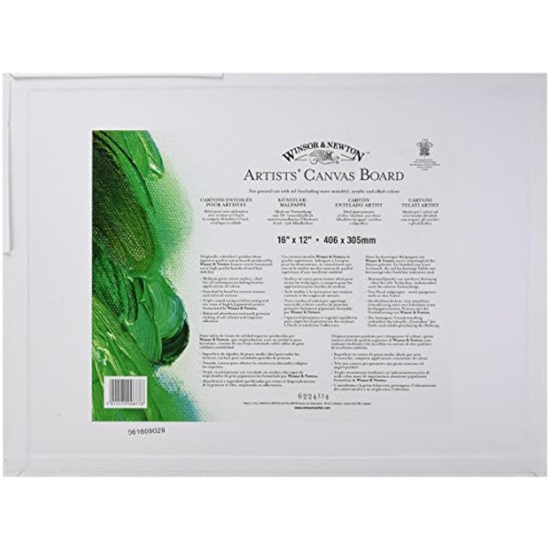 Winsor & Newton Canvas Board – 16 x 12 inch Artist Painting Surface