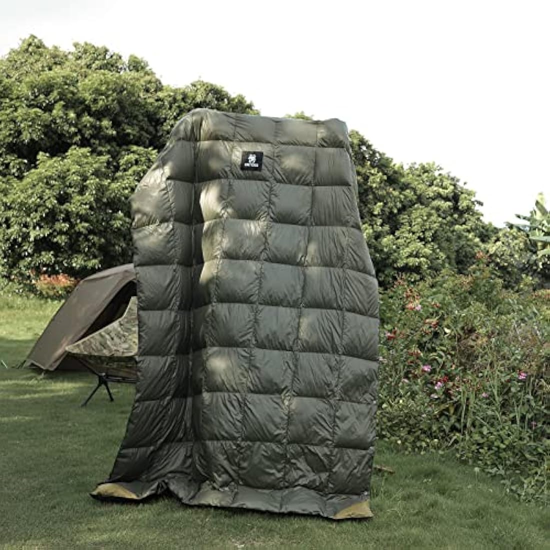 OneTigris Down Camping Blanket | 600 Fill Power Packable Puffy Quilt
