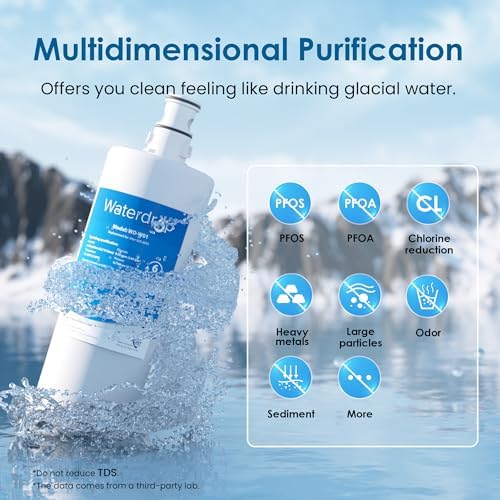 Waterdrop Replacement Filter for InSinkErator F-701R & 3M AP3-765S | 4-Pack