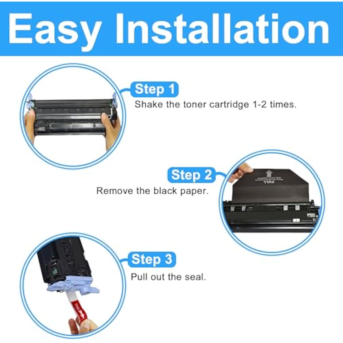 LCL 124A Remanufactured Toner Cartridge 4-Pack for HP LaserJet 2600n