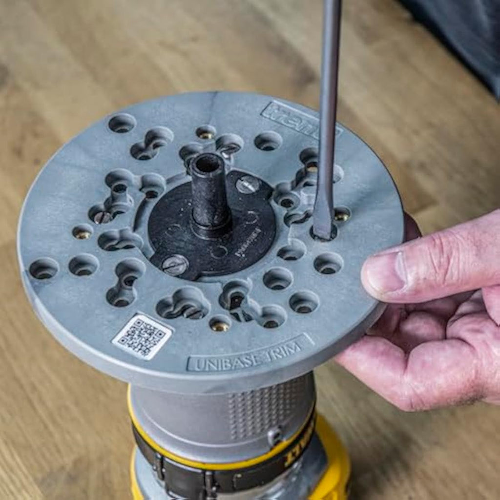 Trend Universal Trim Router Sub-Base – 150mm Precision Centring System