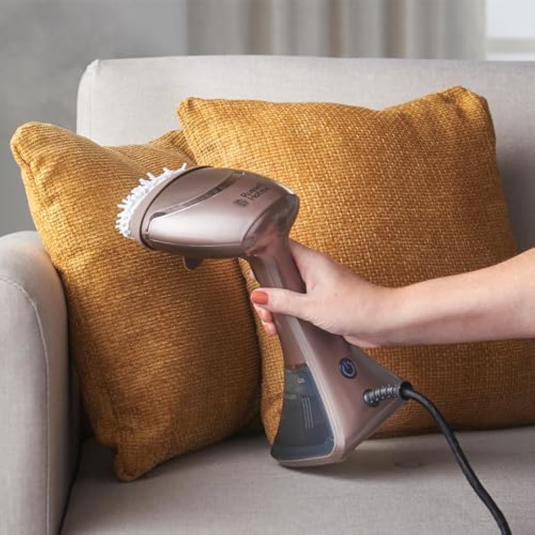 Russell Hobbs Steam Genie Aroma Handheld Clothes Steamer - 1800W