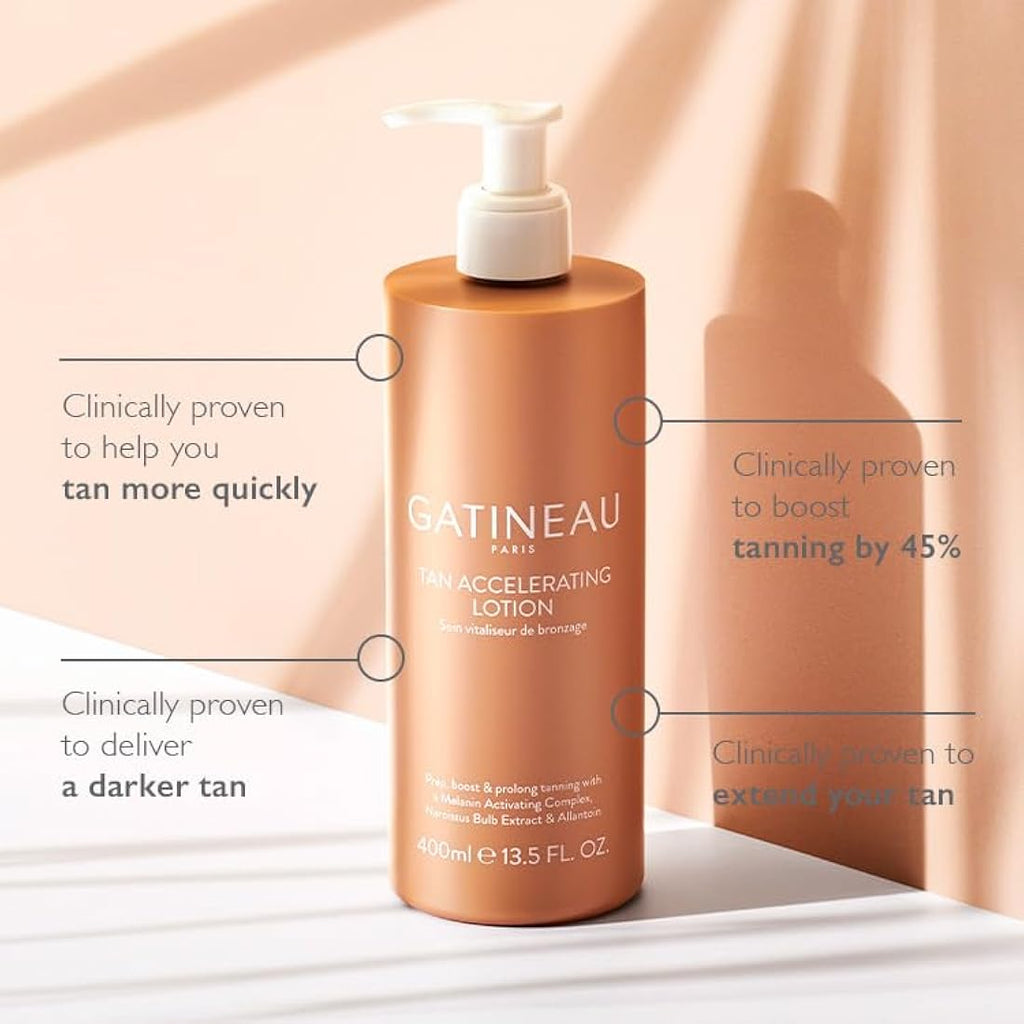 Gatineau Tan Accelerating Lotion & Golden Glow Gradual Tan Duo Set