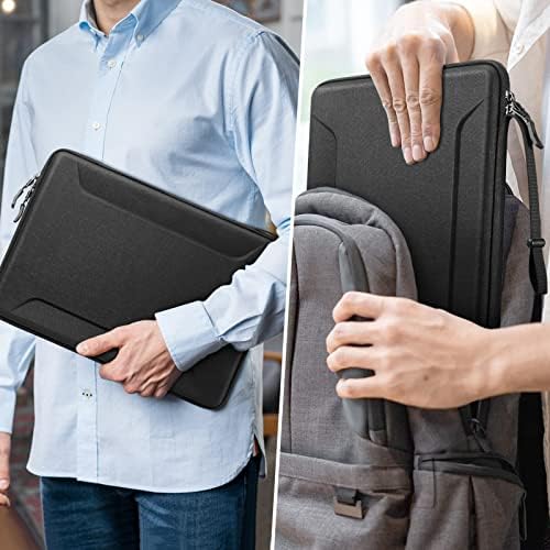 FINPAC Shockproof Laptop Hard Shell Sleeve for MacBook Air & Pro 13-14"