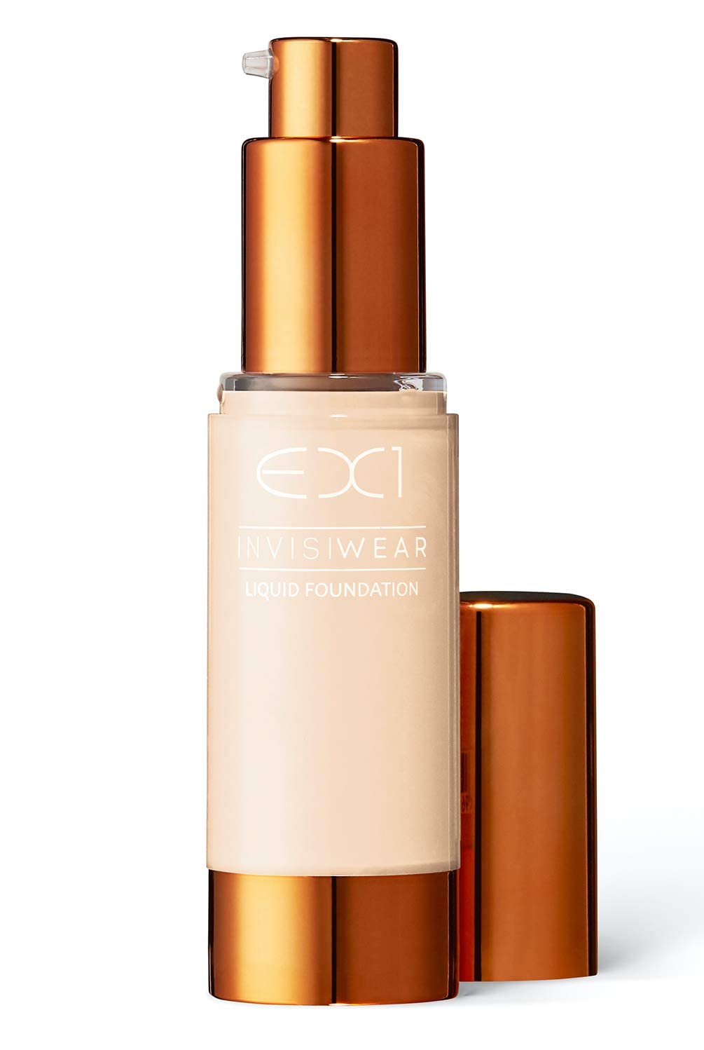 EX1 Cosmetics Invisiwear Liquid Foundation - Luminous Oil-Free (1.0)