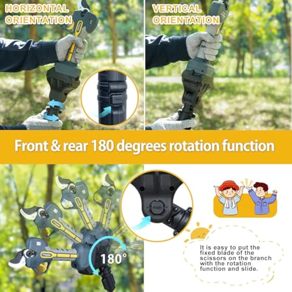 Prunarbo Telescopic Extension Pole for Electric Pruners, 4.2-8.2 ft Aluminum