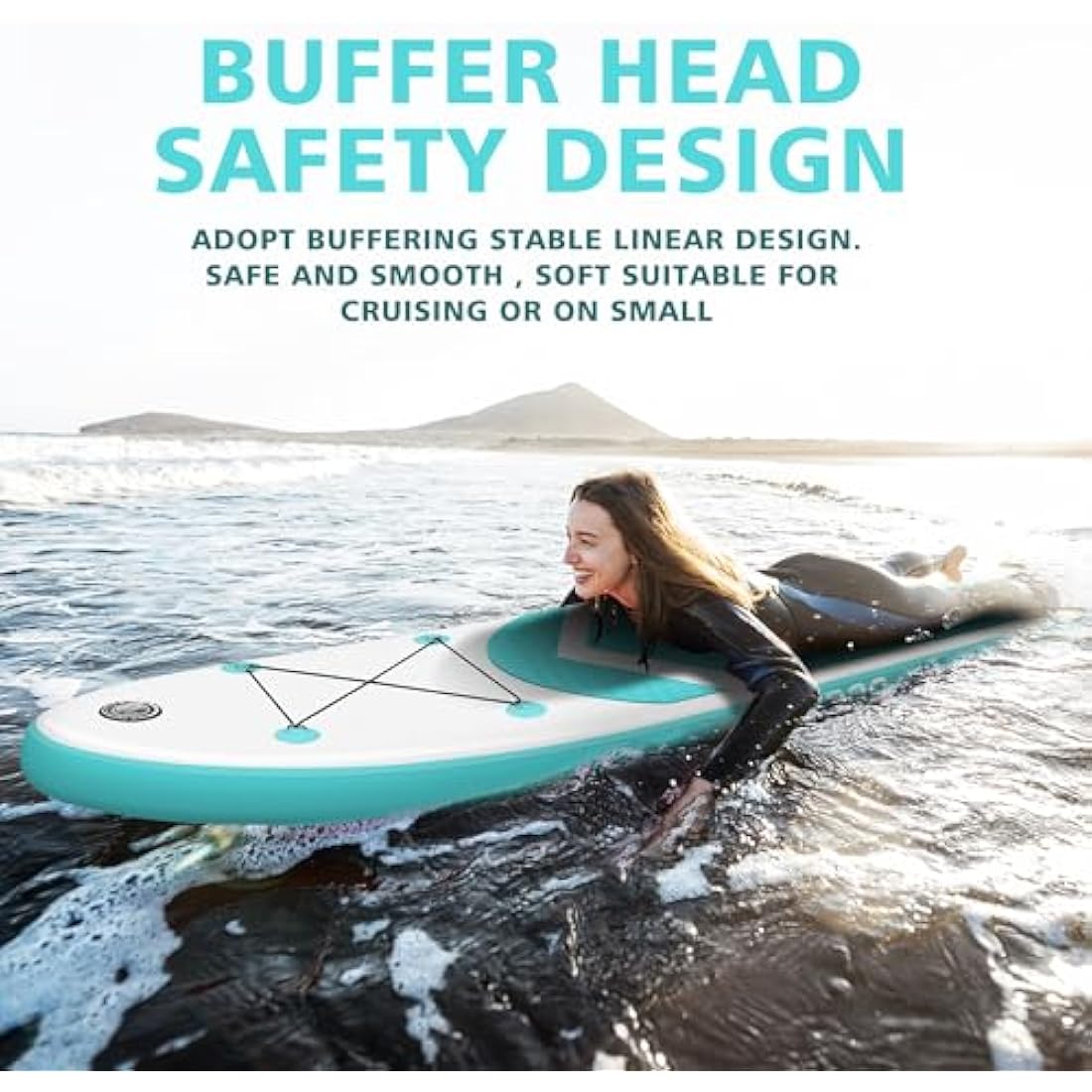 NO. 32 Inflatable Stand Up Paddle Board – 10' Ultra-Light SUP Kit