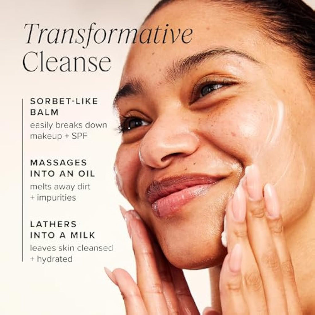 Farmacy Green Clean Makeup Remover & Cleansing Balm - Natural SPF Cleanser