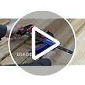 WORKPRO 2-Pack Heavy Duty 300mm F-Clamps | 300 LBS Quick Release Set