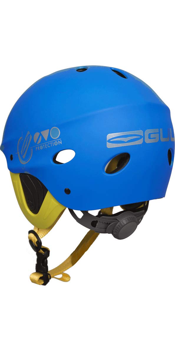 Gul Evo Watersports Helmet – ABS Impact Protection – Blue Fluro Yellow