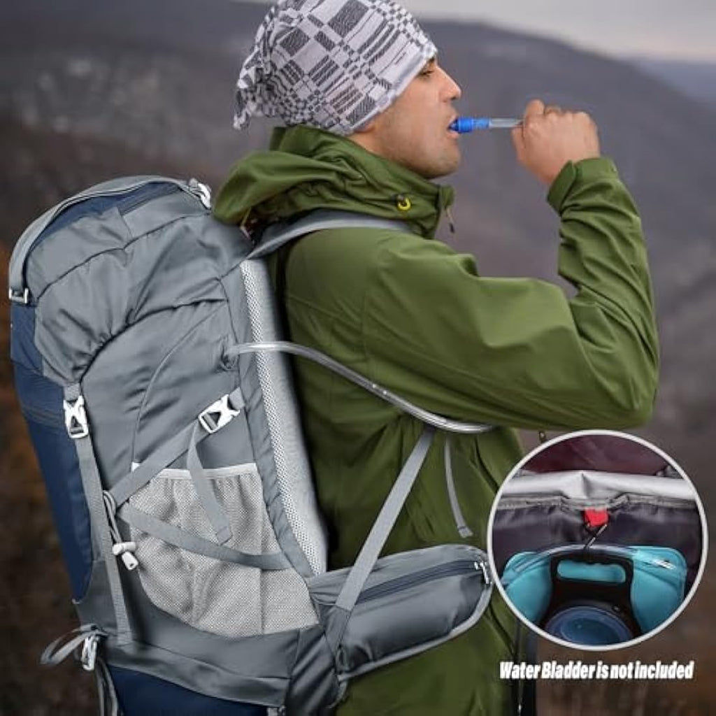 HOMIEE 50L Waterproof Hiking Backpack – Lightweight Trekking Rucksack