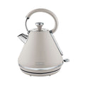 Tower Cavaletto Pyramid Kettle | 1.7L Fast Boil 3000W | Latte & Chrome