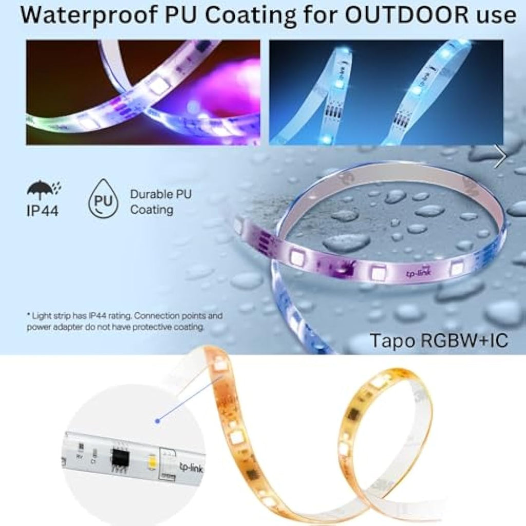 Tapo L930-10 Smart RGBW LED Strip Light – 10m Wi-Fi App Control