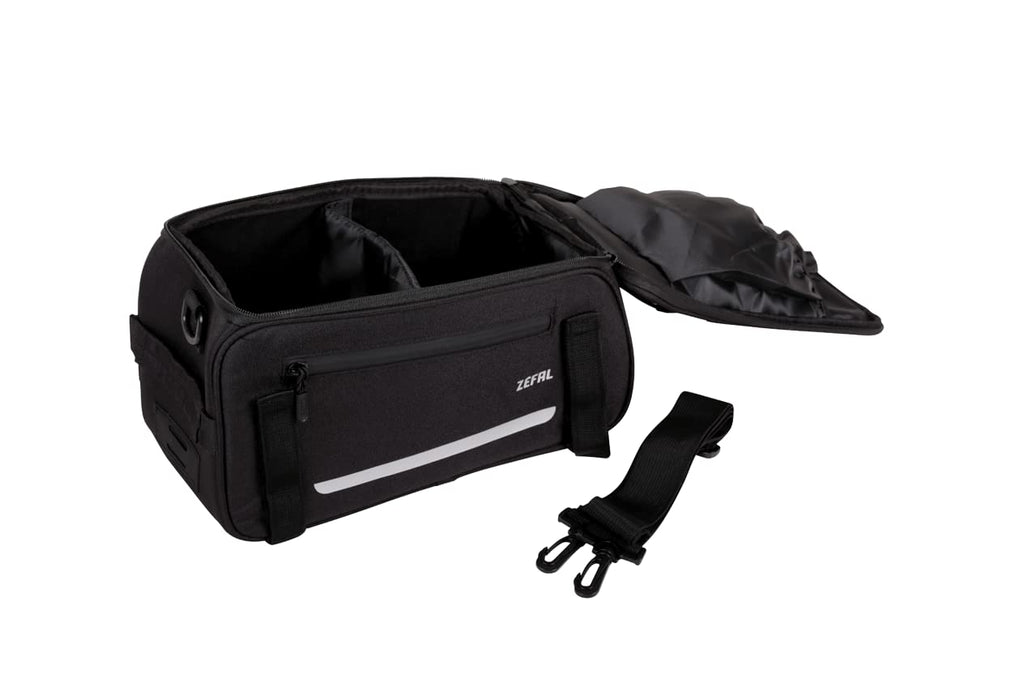 Zefal Z Traveller 80 Pannier Rack Bag – 9L Water Resistant Black