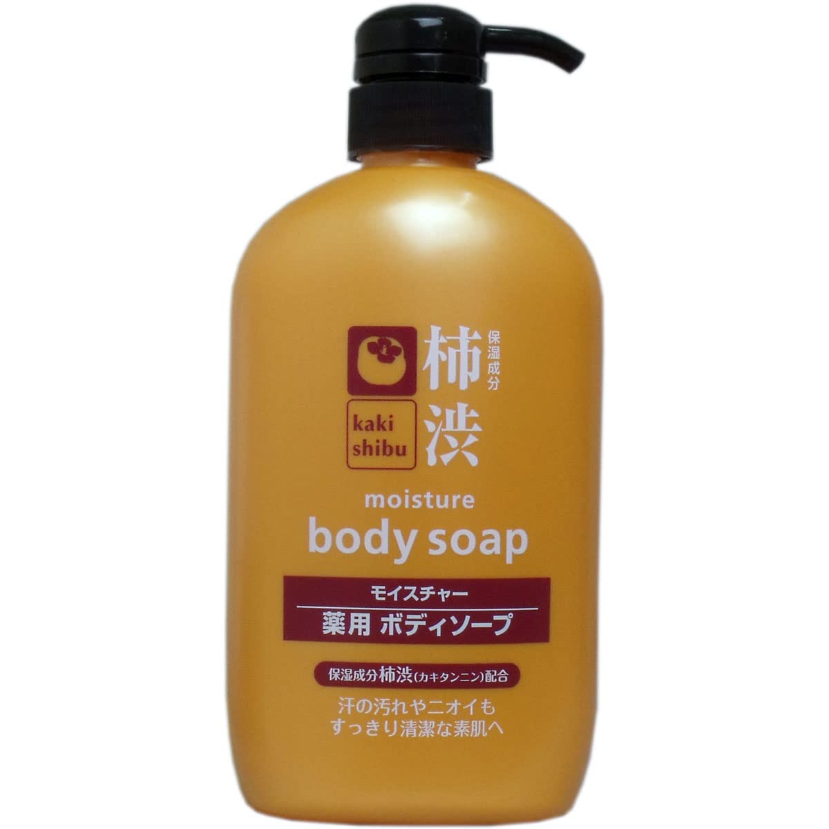 Kumano Medicated Persimmon Shibu Deodorizing Body Soap - 600ml