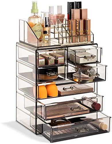 Sorbus Acrylic Makeup Organizer - Spacious Cosmetic & Jewelry Storage Box