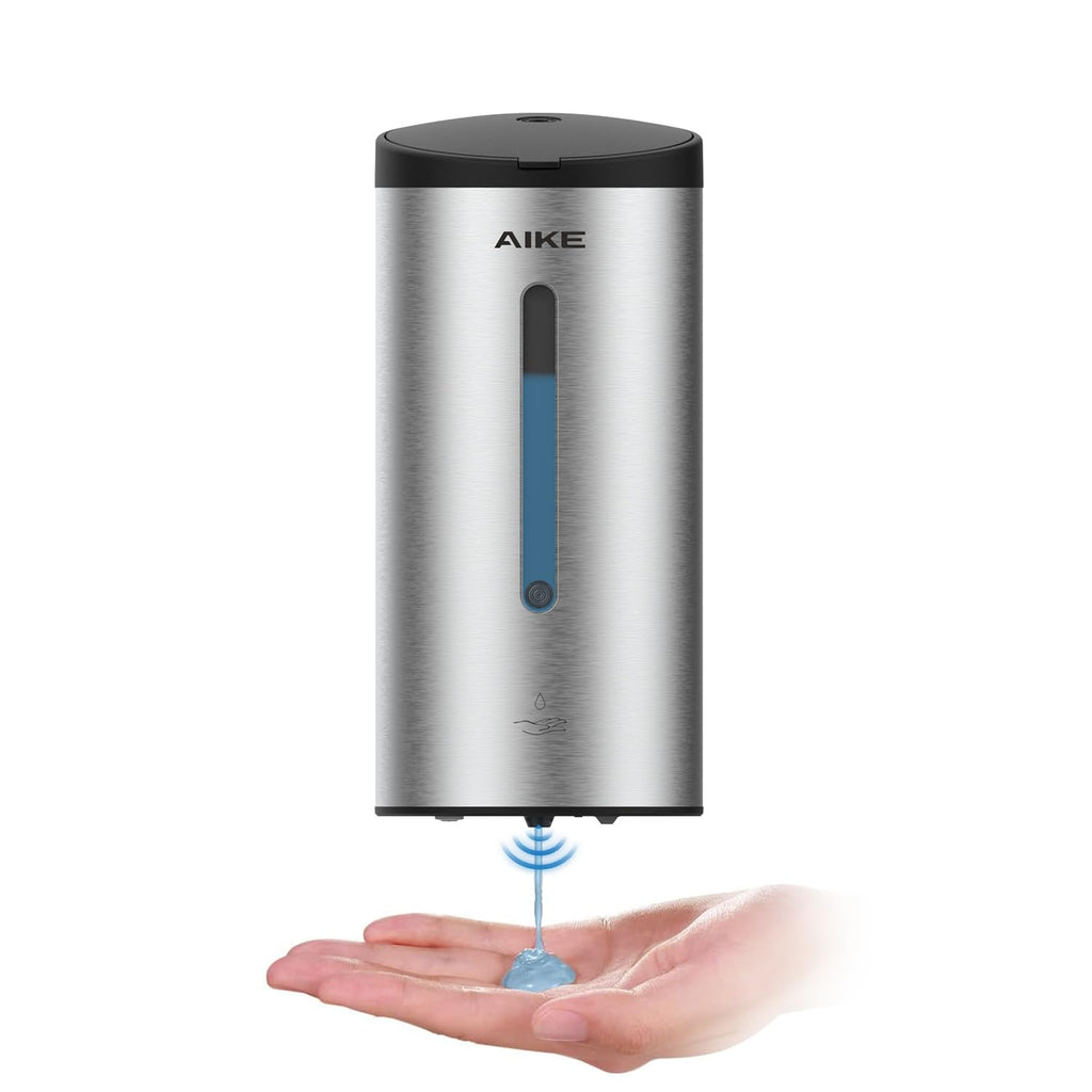 AIKE AK1205 Automatic Soap Dispenser | 800ml Wall Mounted Stainless Steel