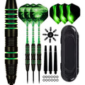 Steel Tip Darts Set | 22g Brass Barrels & Aluminum Shafts